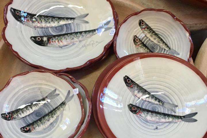 a plate of food on a table