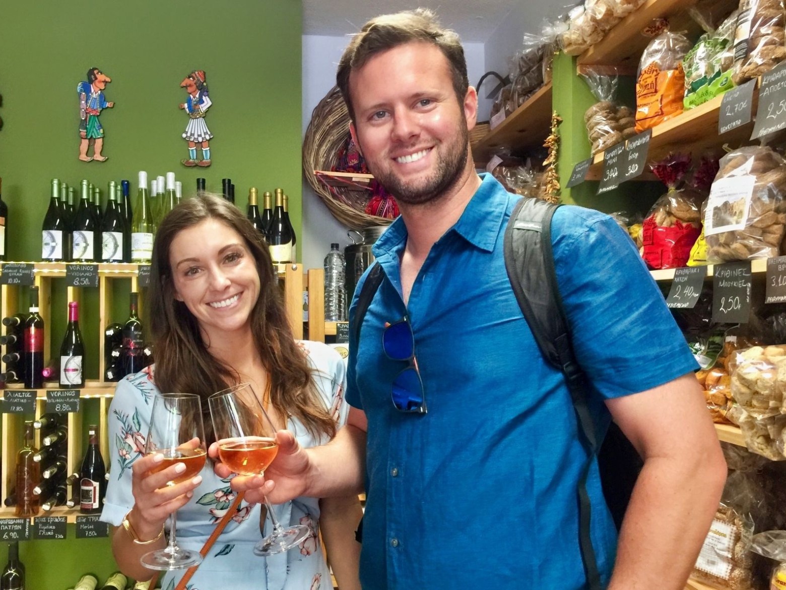 a woman holding a wine glass
